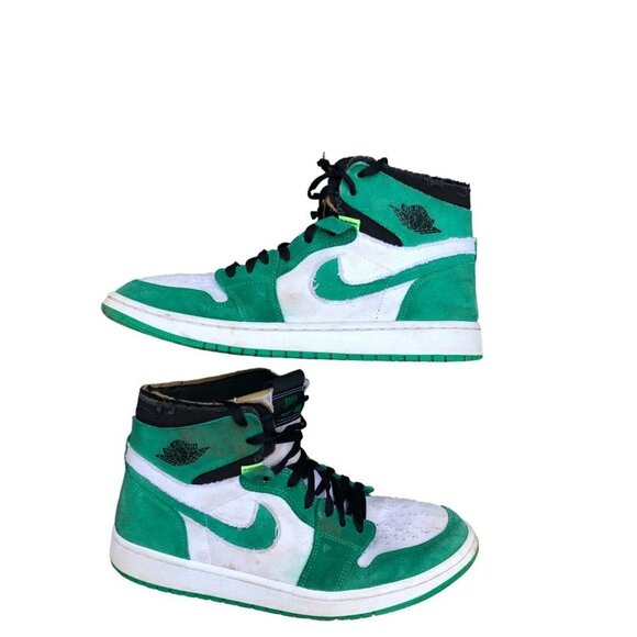 2020 Nike Air Jordan 1 High Zoom Air CMFT Stadium Green Size 10 - Picture 3 of 14